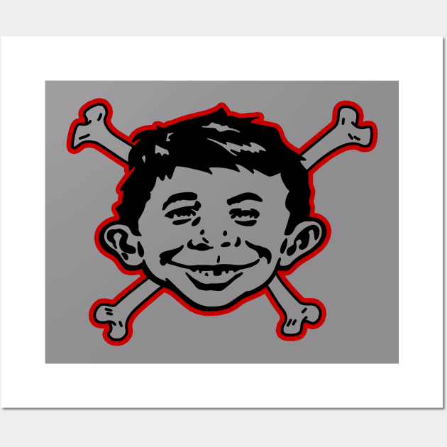 90s Mad Magazine Bones Wall Art by HDNRT